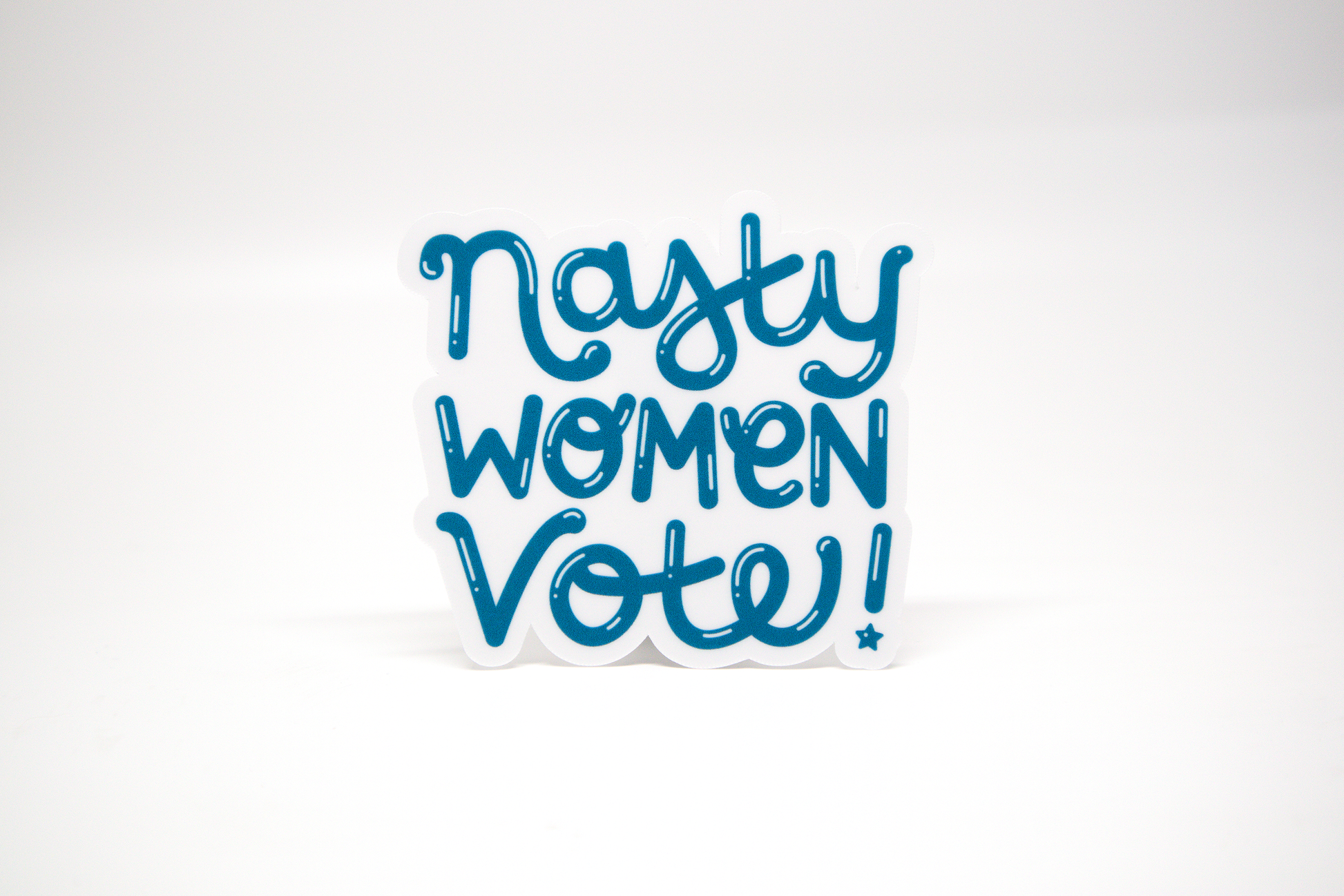 nasty women vote vinyl sticker - lucky jones co.