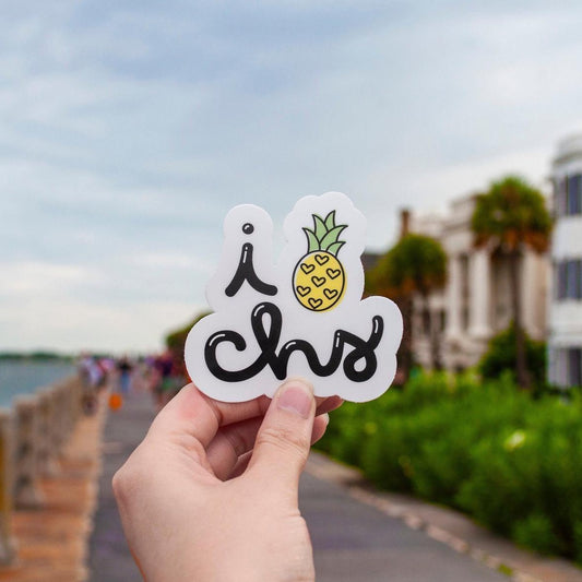 i 🍍 charleston vinyl sticker - lucky jones co.